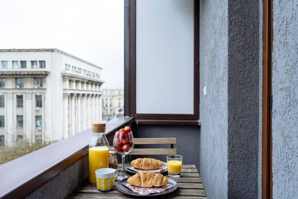 Apartamento La Dame Bleue Bucarest Exterior foto